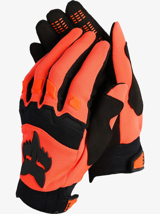 Fox Dirtpaw Summer Men's Motocross Gloves Fluo Orange