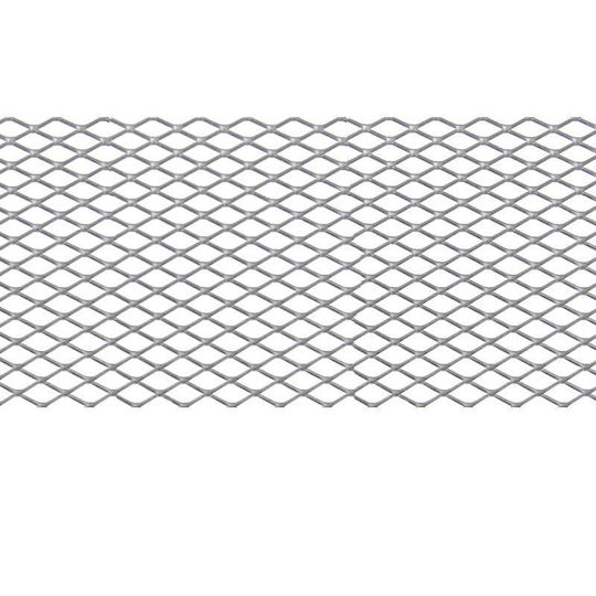 Autoline Car Decorative Grill 120pcs x 30pcs Silver Color