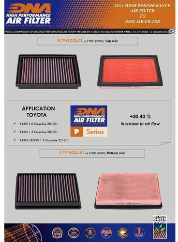 Lexus Rx500h 2.4l L4 Gas 23-26 Dna Air Filter P-ty15g23-01