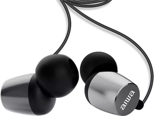 Aiwa ESTM-20 In-ear Handsfree Headphones with Connector 3.5mm Silver