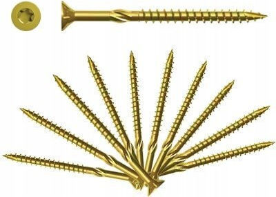 Koelner Wood Screws with Diameter M3 and Length 25mm