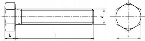 Koelner Βίδα Inox DIN 933
