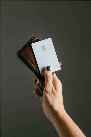 Nomad Tracking Card Pro Съвместим С Apple Find My Бяла