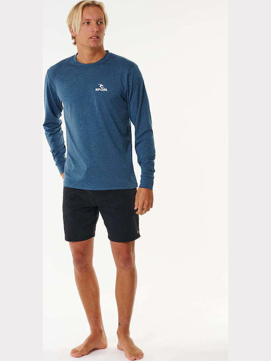 Rip Curl UPF 50 Ανδρική Μακρυμάνικη Αντηλιακή Μπλούζα Γκρι