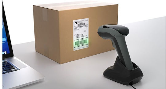 Safescan Handheld Wireless Scanner with 1D Barcode Readability