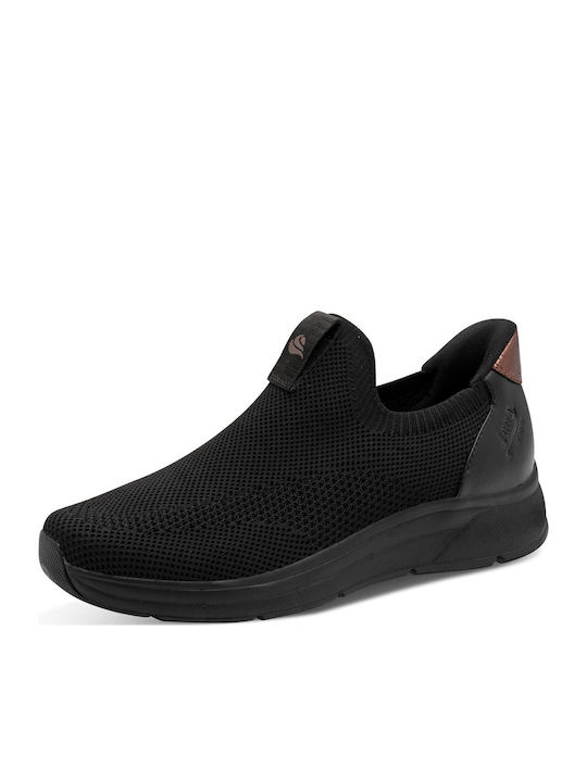 Ανατομικά Γυναικεία Slip-On Μαύρα