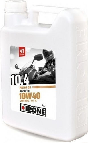 Ipone 10.4 Semi-synthetic Motorcycle Oil for Four-Stroke Engines 10W-40 4lt