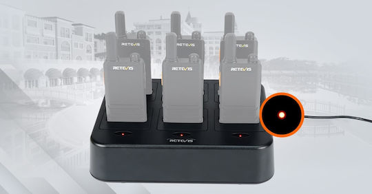 Βαση Φορτισης Retevis 6x B63s 9010130179