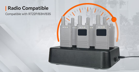 Βαση Φορτισης Retevis 6x B63s 9010130179
