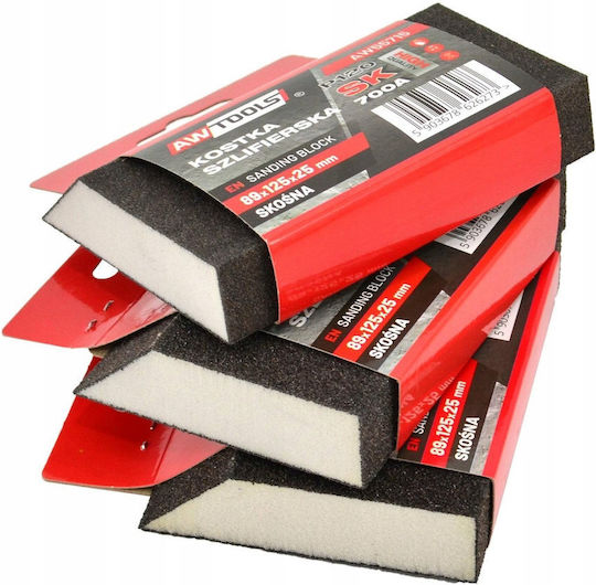 AWTools Schleifpapier K120 89x125mm
