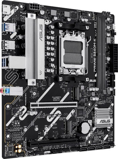 Asus PRIME B840M-K Дънна Платка Micro ATX с AMD AM5 Сокет 90MB1PK0-M0EAY0