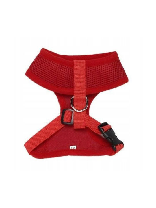 Harness Dog Red Mesh Polyester Xs Neck Circumference 26cm/chest Circumference 29-36cm