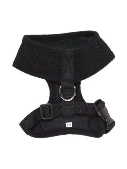 Harness Dog Black Mesh Polyester M Neck Circumference 36cm/chest Circumference 44-57cm