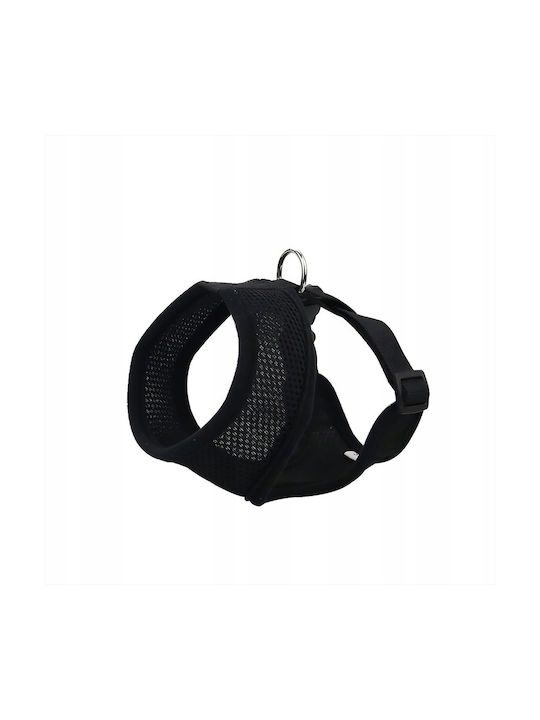 Harness Dog Black Mesh Polyester Xs Neck Circumference 26cm/chest Circumference 29-36cm