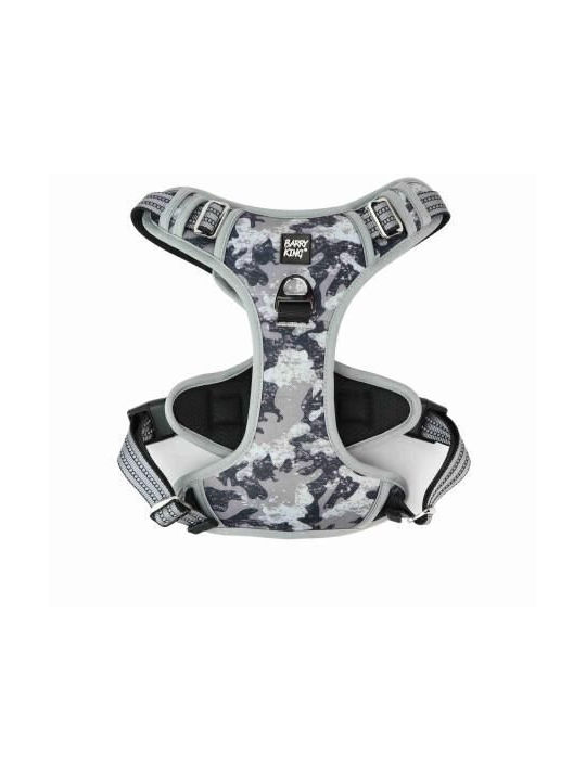 Harness Dog Gray Camouflage Oxford Fabric S Neck Circumference 36-50cm/chest Circumference 36-63cm Harness Dog Gray Camouflage Oxford Fabric S Neck Circumference 36-50cm/chest Circumference 36-63cm