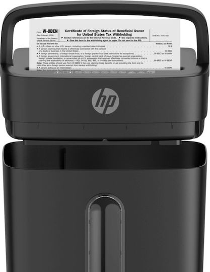 HP Shredder Oneshred Cross Cut 6 Sheets with 14l Bin