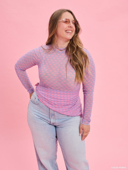 Project Soma Imagine Pink Bodysuit Ροζ Κορμάκι