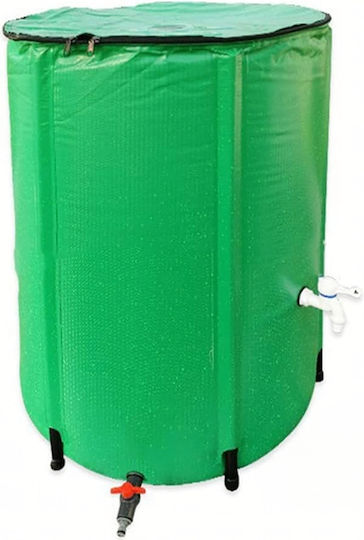 Rezervor Plastic de Apă / Combustibil Cilindric Vertical 100l Verde