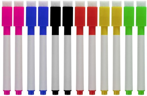 Μαρκαδόροι Πίνακα Multicolor 1.2mm Σετ 12 χρώματα