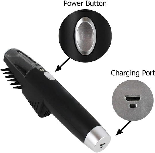 Pieptene Electric Pentru Îngrijirea Blănii Câinilor Negru