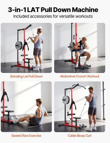 Vevor Multi Gym Equipment with Weights 181kg