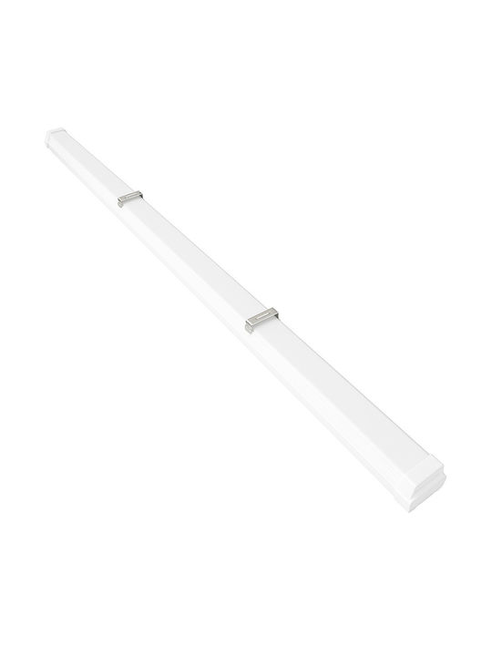 Lampă LED 60 W 4000 K 5400 Lm Tub Neon Tip Rezistent La Apă IP65 Accesorii De Montare Incluse 120 Cm Albă
