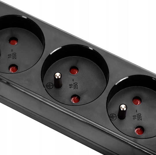 Montis Power Strip 3 Sockets with USB-A and 5m Cable