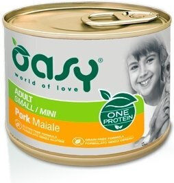 Oasy 0.2kg Trockenfutter für Erwachsene Hunde Kleine Rassen mit Wildschwein