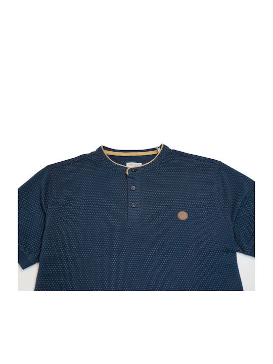 Short Sleeve Blouse Blue