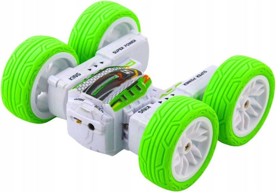 Lean Toys Fernsteuerbares 360° RC Fahrzeug Stunt Grünes Auto