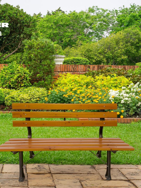 Hölzernes Gartenbank 120x57x70cm