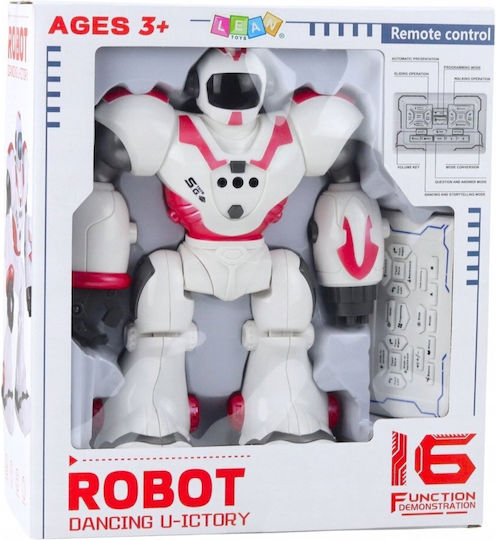Lean Toys Remote Controlled Τηλεκατευθυνόμενο Ρομπότ Ροζ