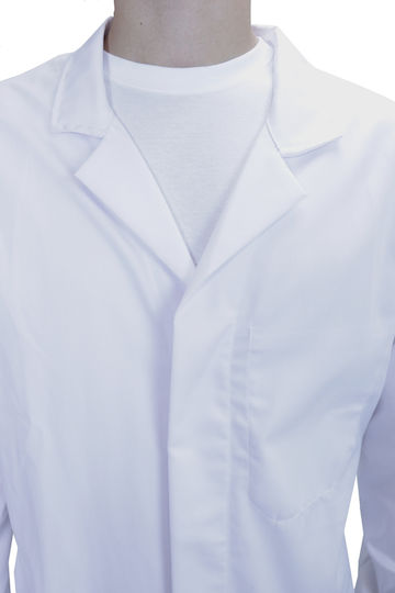 Unisex Ιατρική Ρόμπα Λευκή