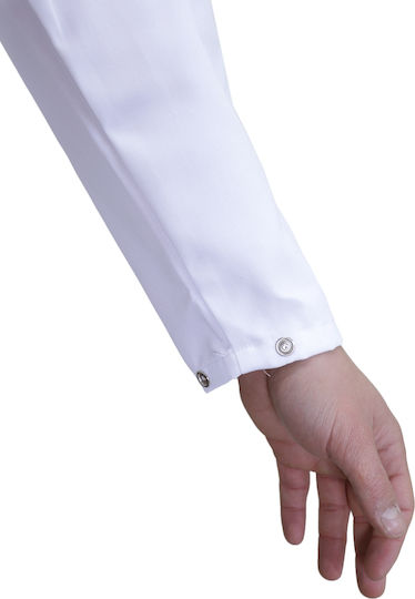 Unisex Ιατρική Ρόμπα Λευκή