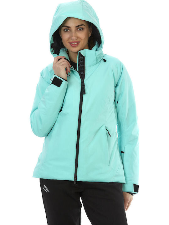 Kappa Veraman Women's Ski & Snowboard Jacket Turquoise