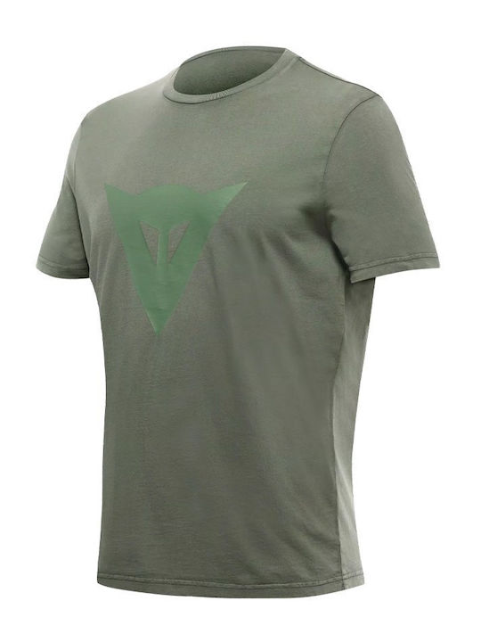T-Shirt Grünes/Bronze