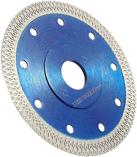 Diamond Schleifscheibe Zola Keramikfliesen Gresie Sinterscheibe Durchmesser 125 Mm 12200 Rpm Blau