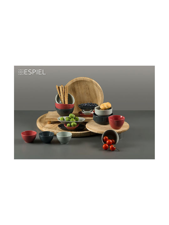 Espiel Essentials Serving Bowls Cereal Round Gray Diameter 11cm 6 Pieces