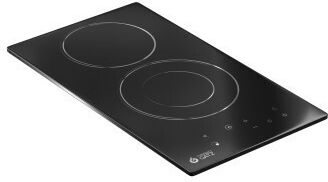 Thermogatz TGC 3301 Domino Κεραμική Εστία Αυτόνομη με Λειτουργία Κλειδώματος 31x51εκ. Ασημί