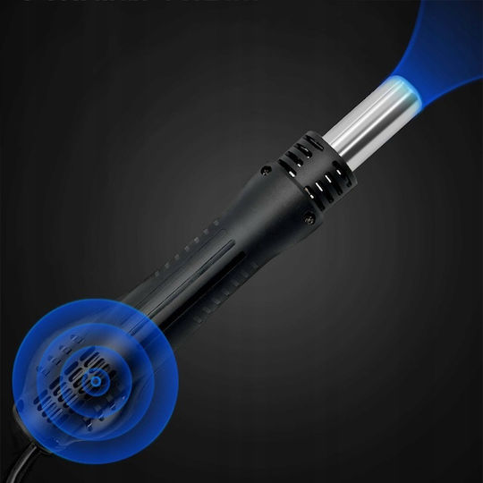Stație de Lipit cu Aer Cald Zola Reglare Temperatură și Flux de Aer 100° la 500° 3 Duze Incluse Afișaj Lcd 680 W Ac 220v±10%/50hz