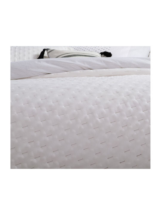 Nef-Nef Homeware Adelle Tagesdecke Halbdoppel Mikrofaser Ecru 180x240cm