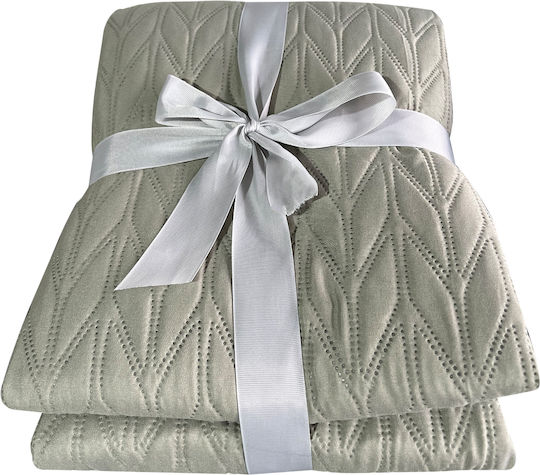 Chios Hellas Double Coverlet Mint Green 220x240cm 35141PM