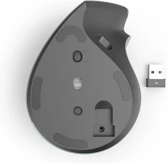 HAMA EWM-700 Ασύρματο Εργονομικό Bluetooth Ποντίκι Γκρι