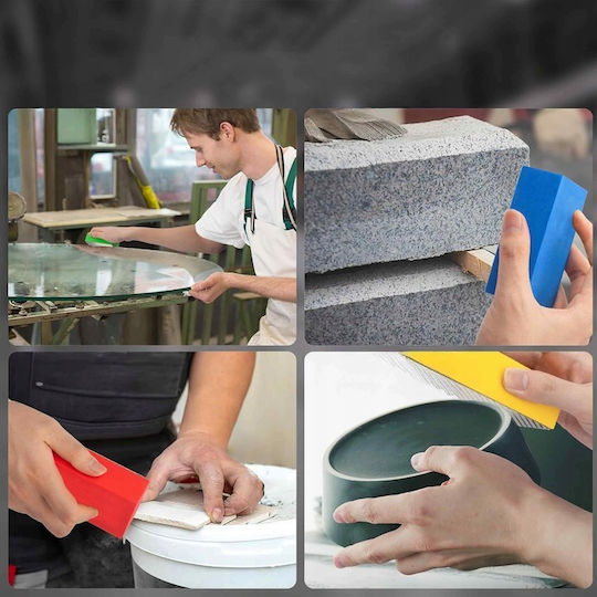 Set 4 Abrasive Sponges Zola Grits 60 100 200 400 Sanding Hard Materials
