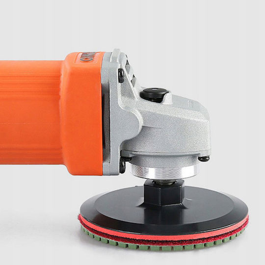 Set 7 Discuri Diamantate De Șlefuire Și Lustruire Mănuși Zola Granulații 50-3000 Diametru 100 Mm 12000 Rpm Adaptor Velcro Adaptor M12