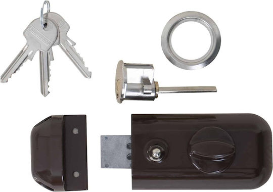 Surface-mounted Lock Surface-mounted Lock + Sig.v Brown Ext 411011cva3i