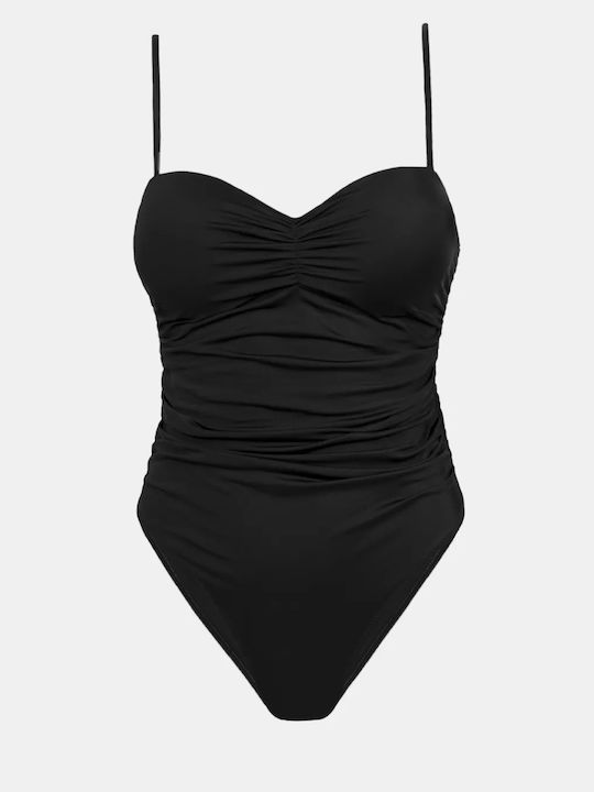 Black One Piece Swimsuit