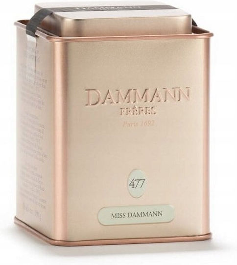 Green Tea Miss Dammann Copper Tin 100g