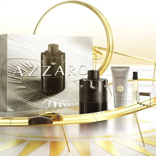 Azzaro Most Wanted Intense Men's Set with Eau de Parfum and Shower Gel