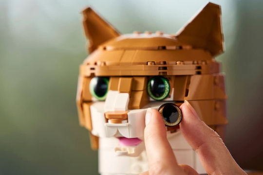 LEGO Ideas Pisică Portocalie pentru 18+ Ani 1755 Bucăți